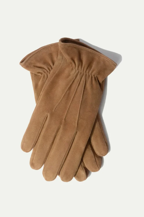 Avana suede gloves - Made in Italy