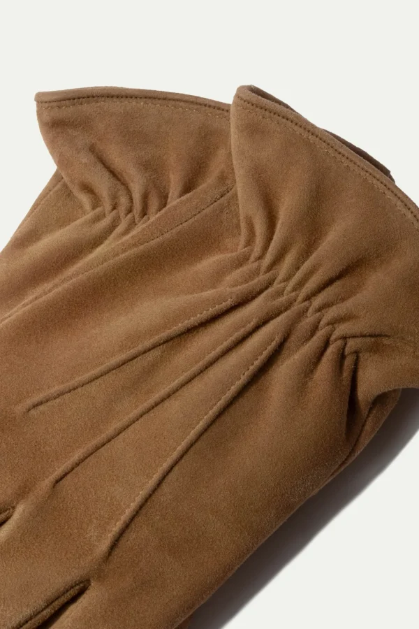 Avana suede gloves - Made in Italy
