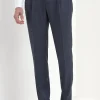 Avio blue Soragna trousers - Made in Italy