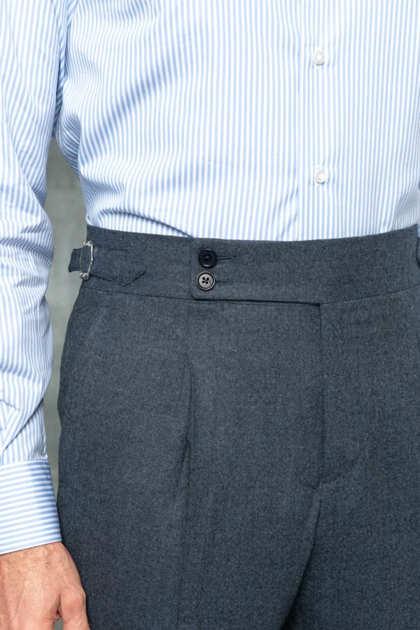 Avio Flannel Trousers "Soragna Capsule Collection" – Made in Italy