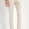 Beige cotton Garda trousers - Made in Italy