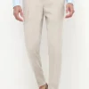 Beige linen Soragna trousers - Made in Italy