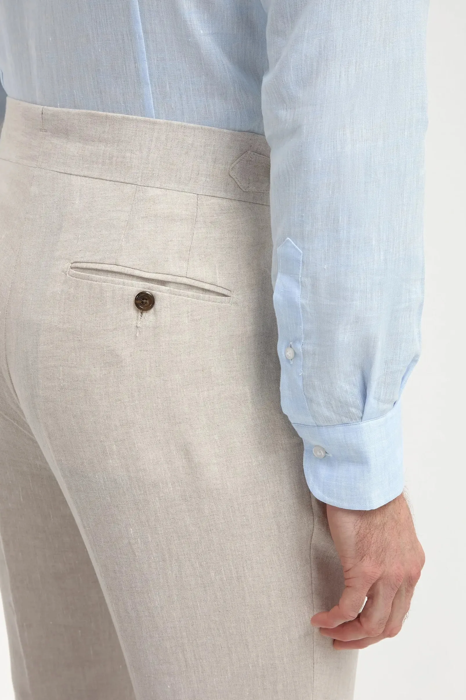 beige_linen_soragna_trous_2.webp Beige linen Soragna trousers - Made in Italy