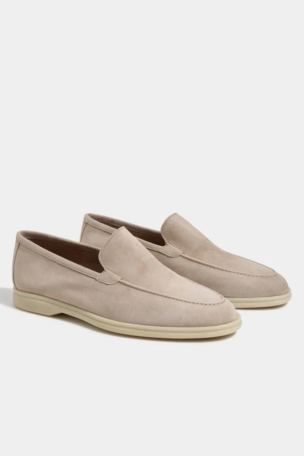 Beige loafers - Made In Italy