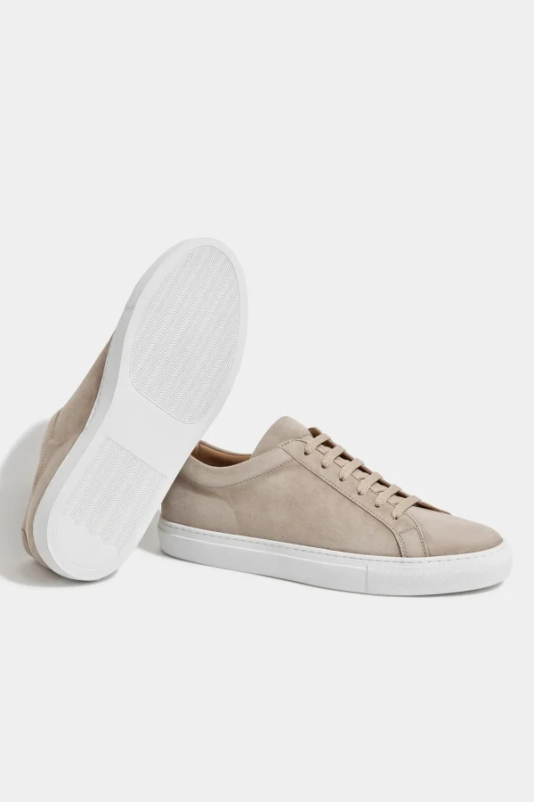 Beige Luxury Sneakers - Made In Italy