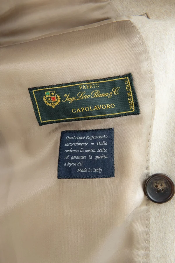 Beige Polo Coat – Made in Italy