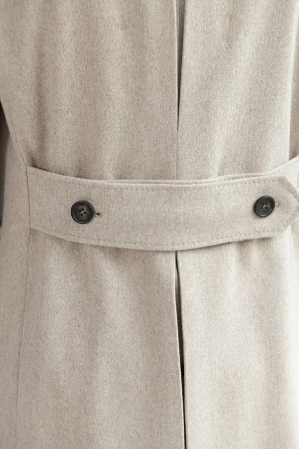 Beige Polo Coat – Made in Italy