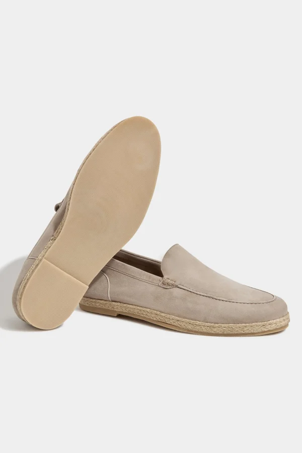 Beige suede espadrilles - Made In Italy