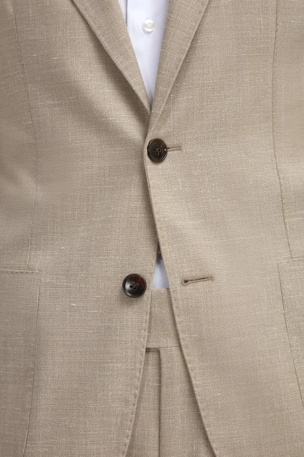 Beige Suit - Made in Italy
