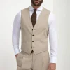 Beige waistcoat - Made in Italy
