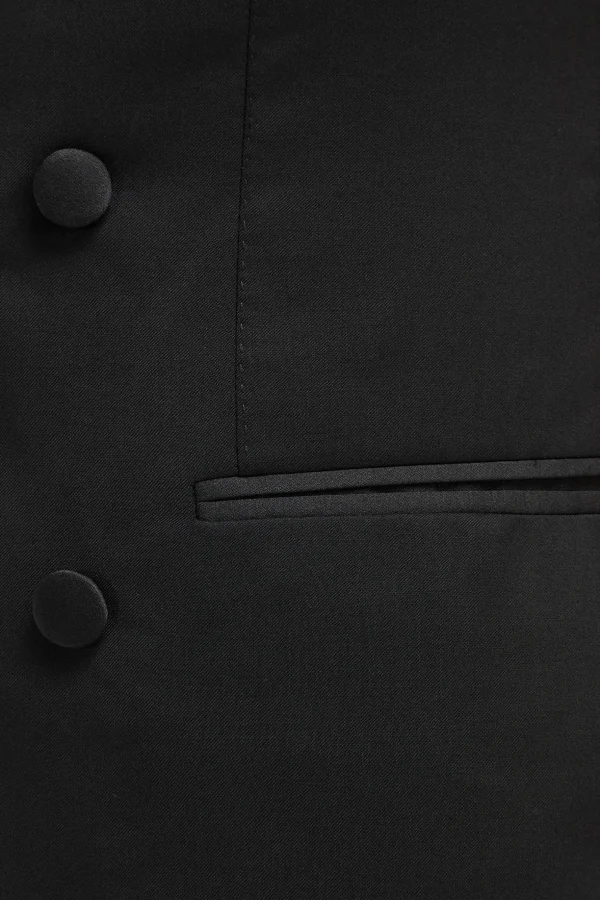 Black double breasted tuxedo - Made in Italy