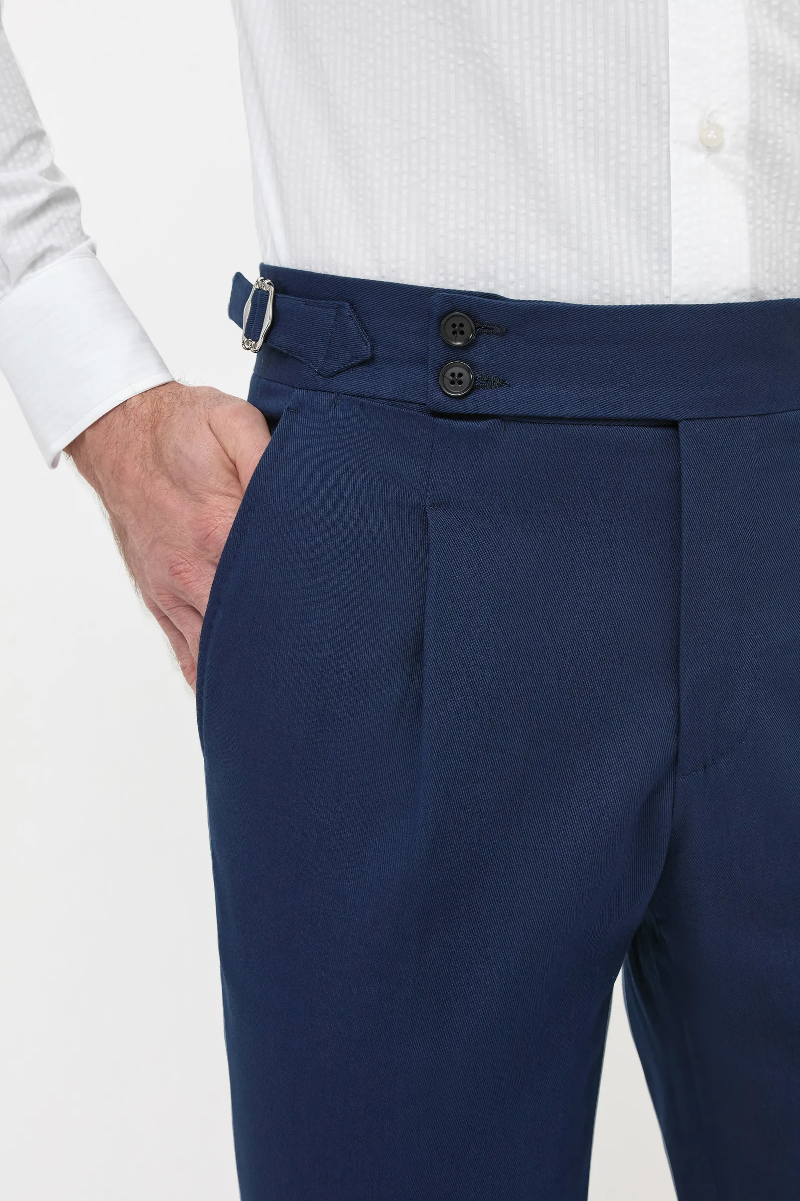 blue_cotton_soragna_trous_3.webp Blue cotton Soragna trousers - Made in Italy