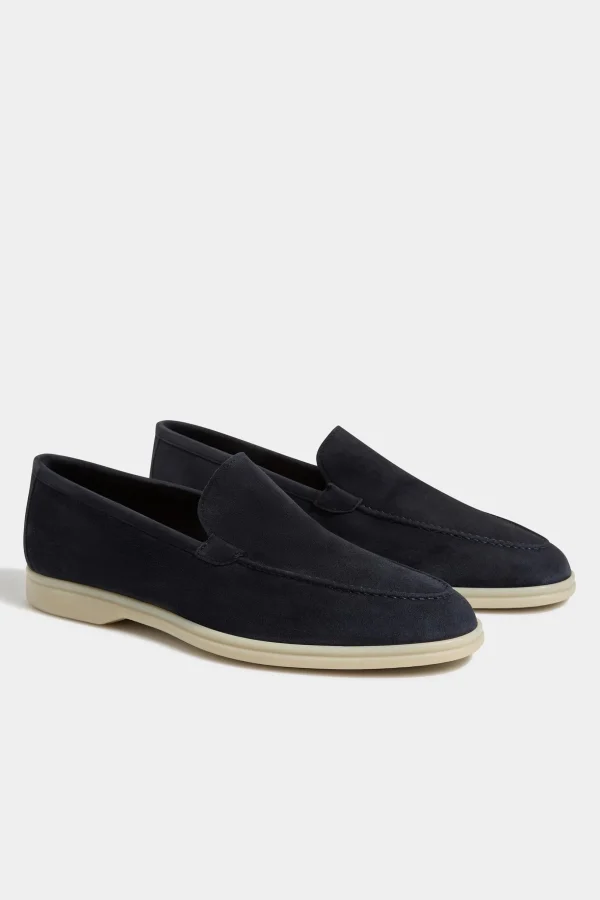 Blue loafers - Made In Italy