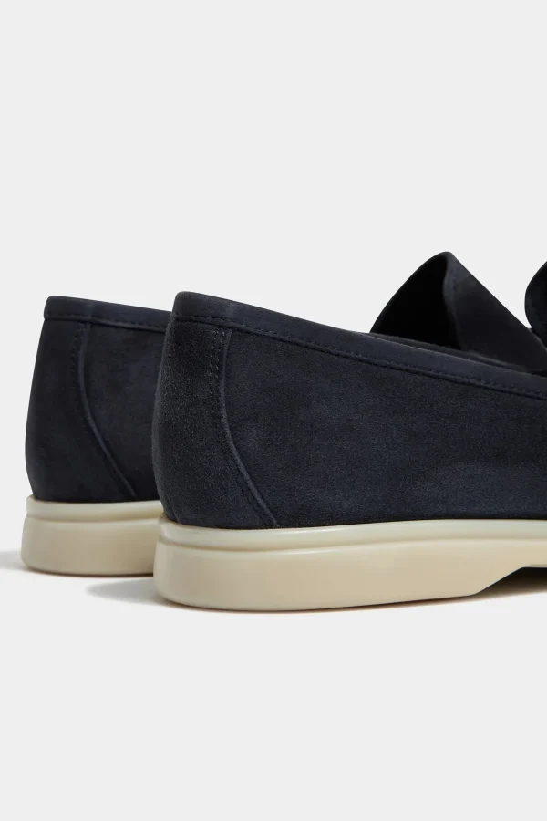 Blue loafers - Made In Italy