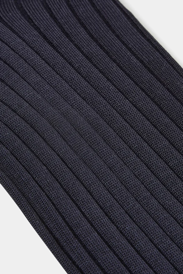 Blue long Socks - Made in Italy