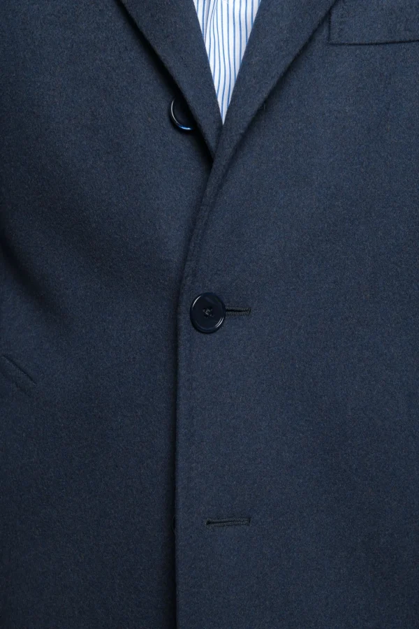 Blue overcoat - Made in Italy