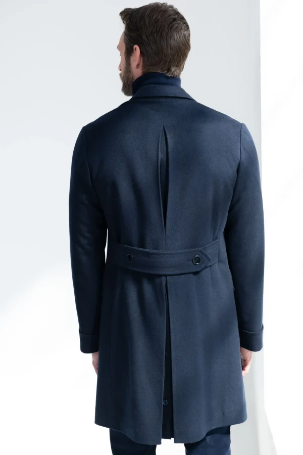 Blue Polo coat - Made in Italy