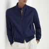 Blue short jacket – Made in Italy