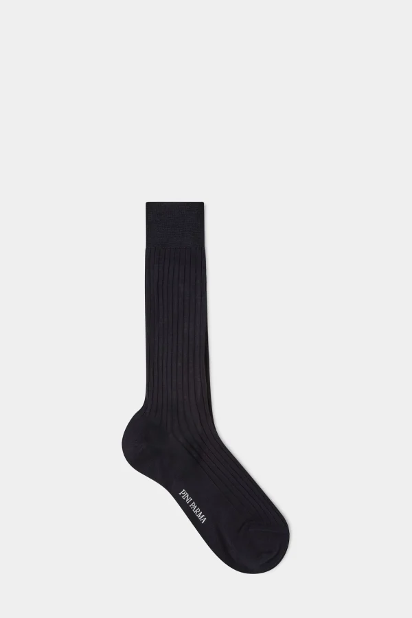 Blue Short Socks - Made in Italy