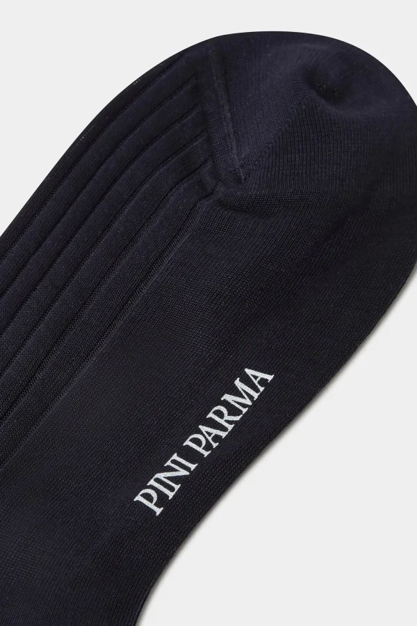 Blue Short Socks - Made in Italy