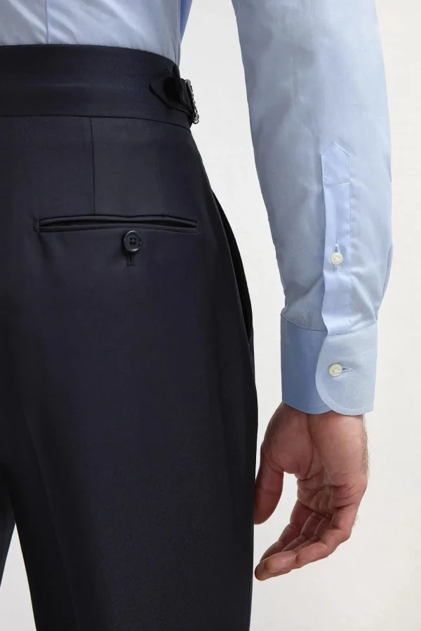 Blue Soragna trousers - Made in Italy