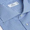 Blue Striped Shirt - Made in Italy
