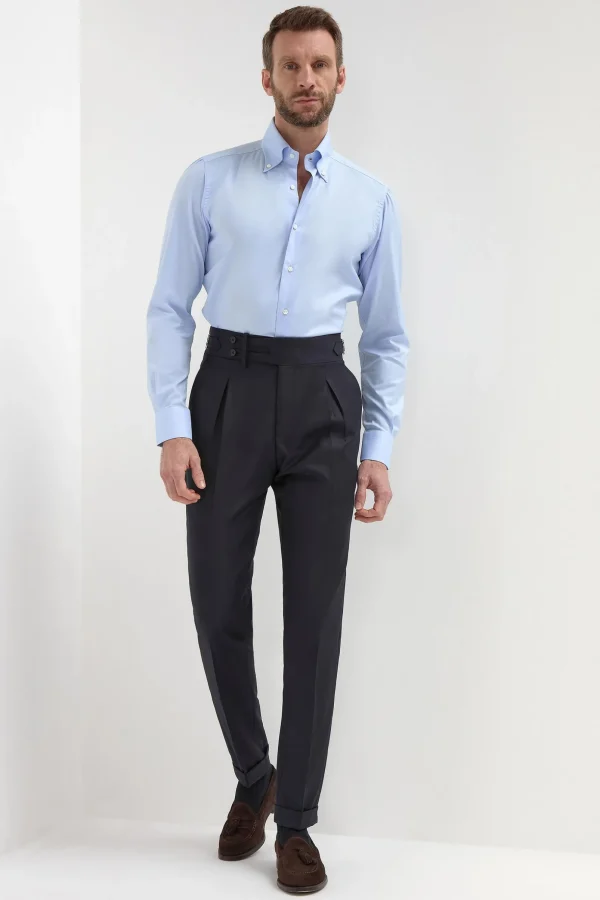 Button down light blue shirt ”Sartoriale collection” - Made In Italy