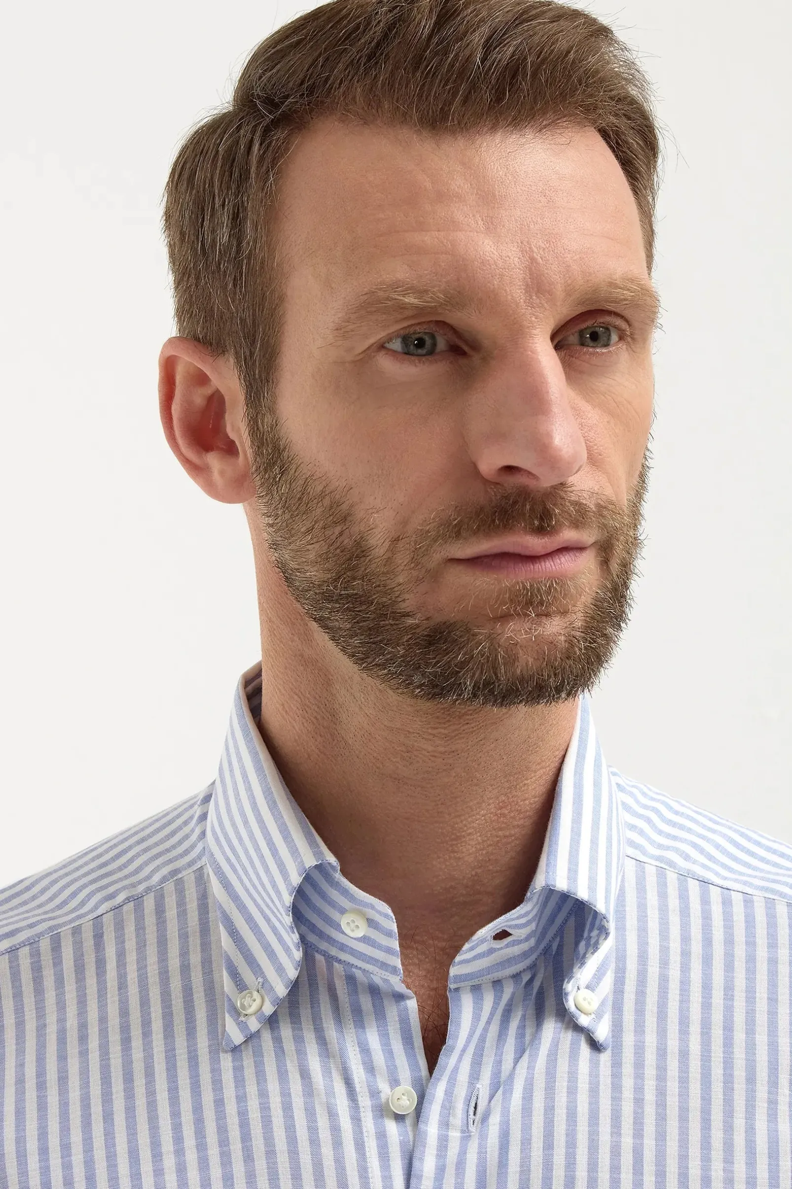button_down_light_blue_st_5.webp Button down light blue striped shirt ”Sartoriale collection”- Made In Italy