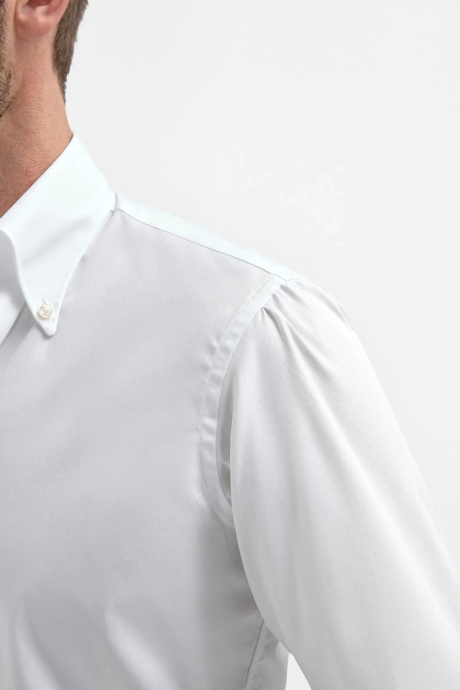 button_down_white_shirt_s_1.webp Button down white shirt ”Sartoriale collection”- Made In Italy