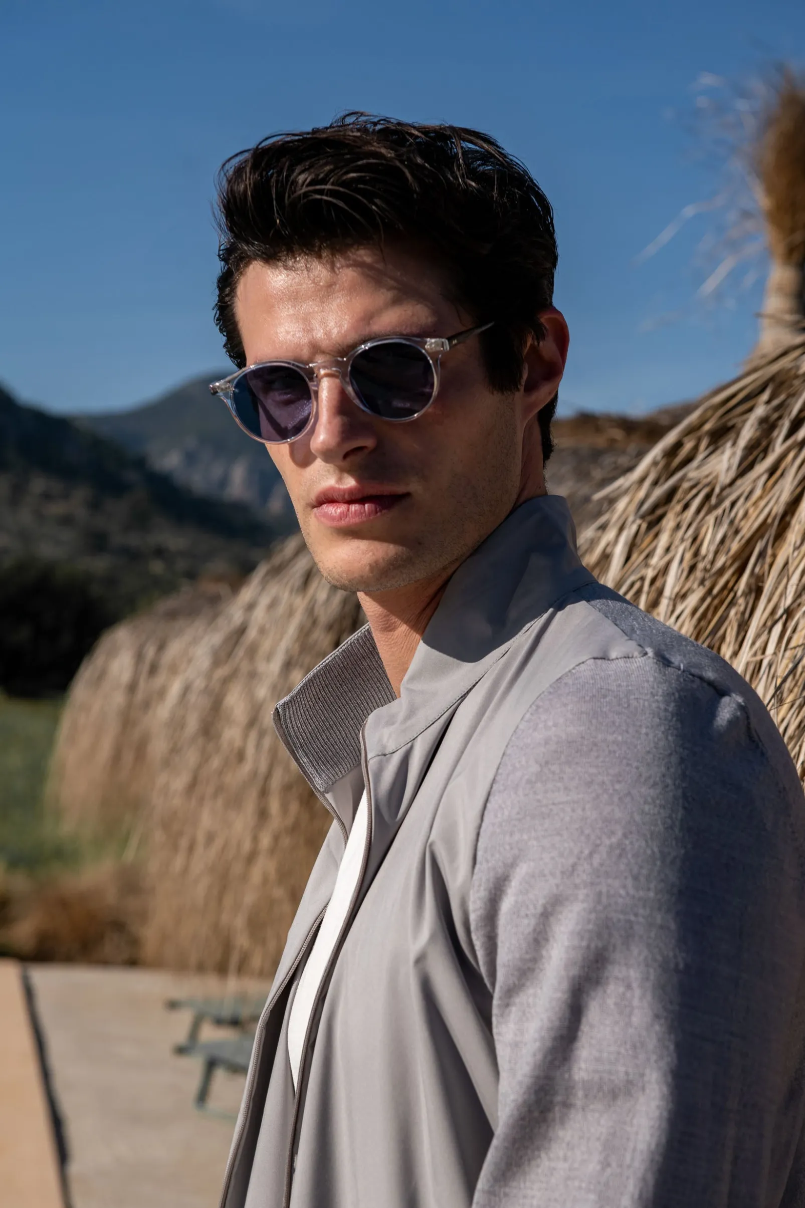 clear_portofino_sunglasse_1.webp Clear Portofino sunglasses - Made in Italy