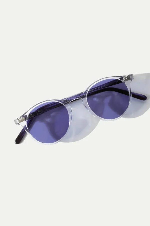 Clear Portofino sunglasses - Made in Italy