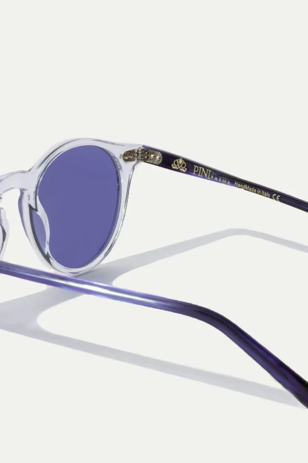 Clear Portofino sunglasses - Made in Italy