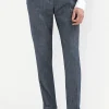 Denim stretch Soragna trousers - Made in Italy