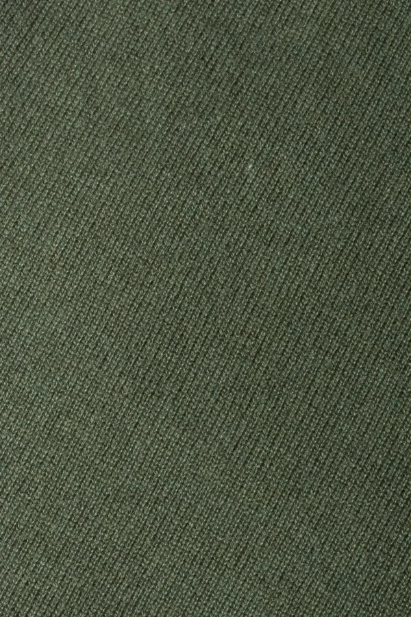 Green cashmere round neck – Made in italy