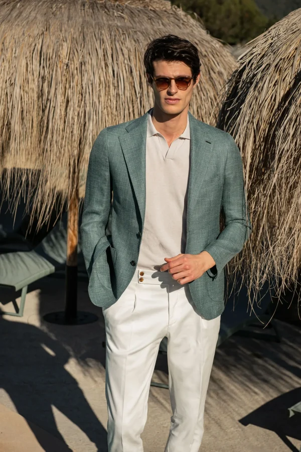 Green jacket - Made in Italy
