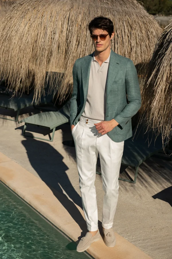 Green jacket - Made in Italy