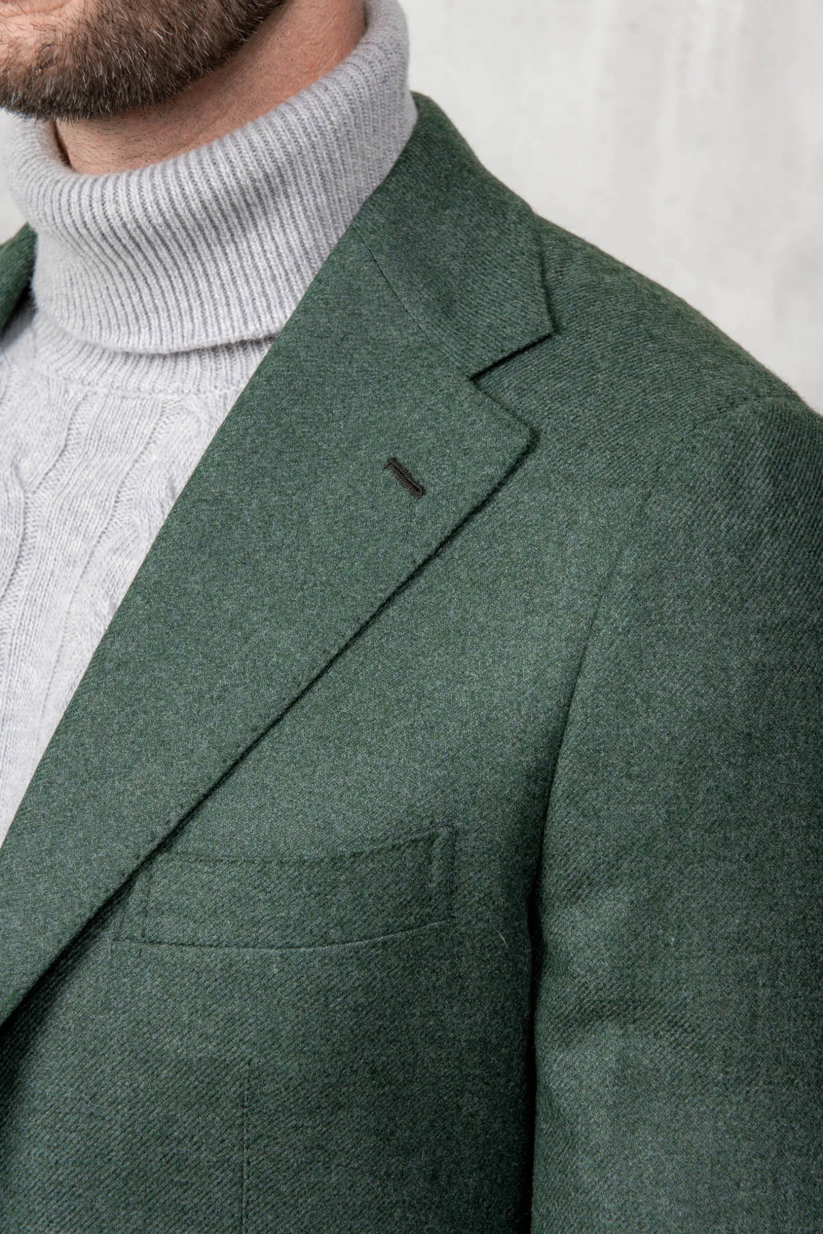 green_jacket_in_wool_and__1.webp Green jacket in wool and cashmere - Made in Italy
