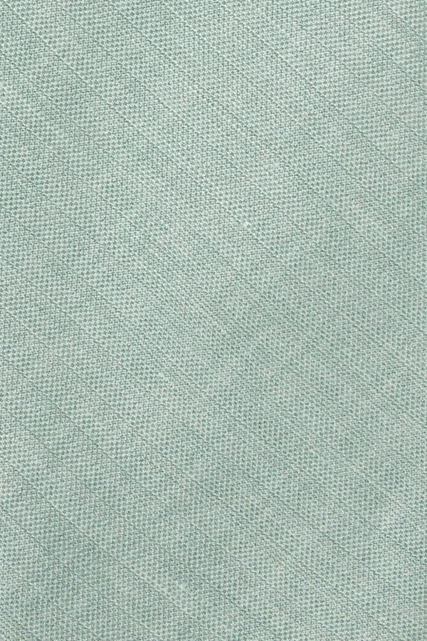 Green linen and silk tie - Made in Italy