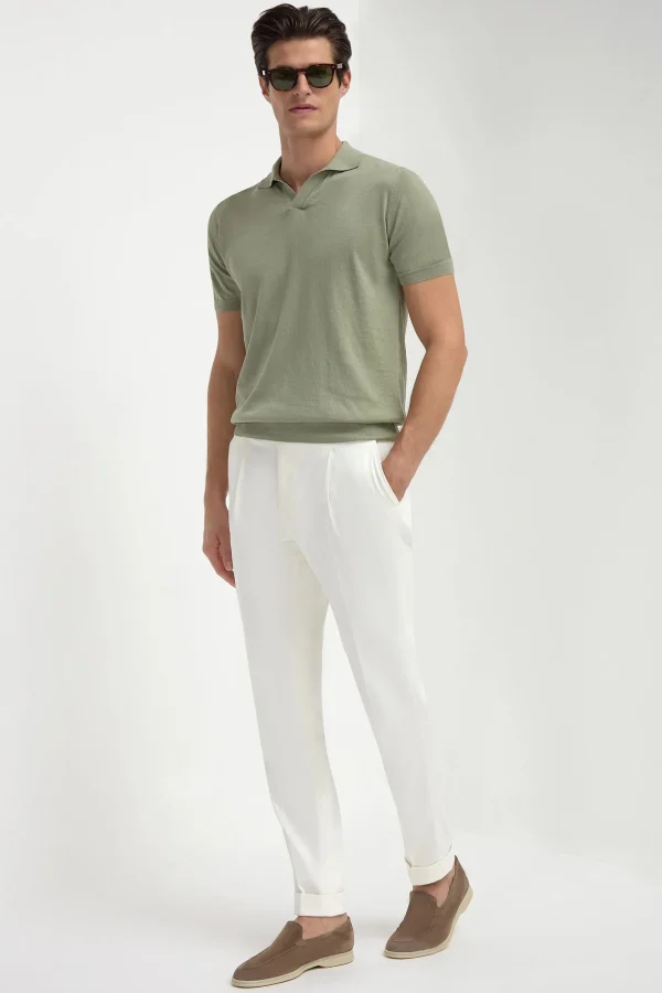 Green polo - Made in Italy