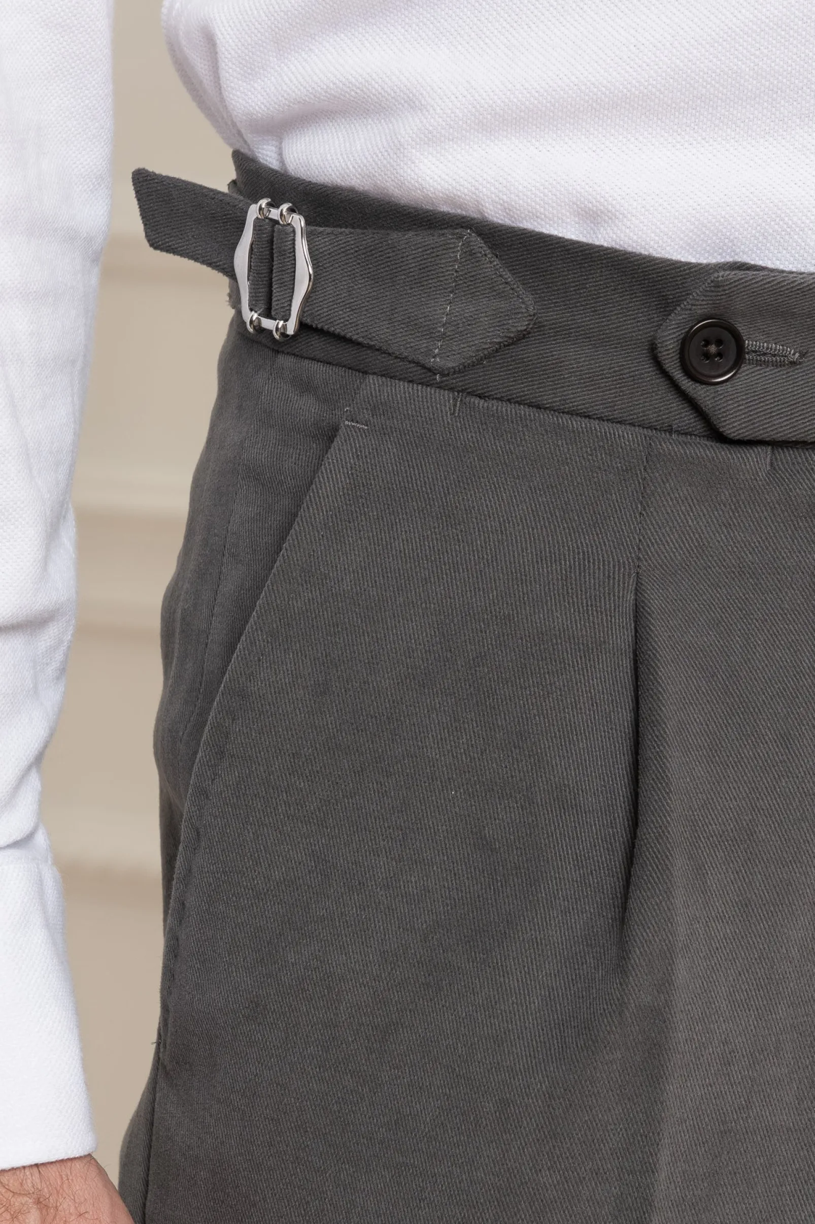grey_cotton_biella_trouse_3.webp Grey Cotton Biella Trousers - Made in Italy