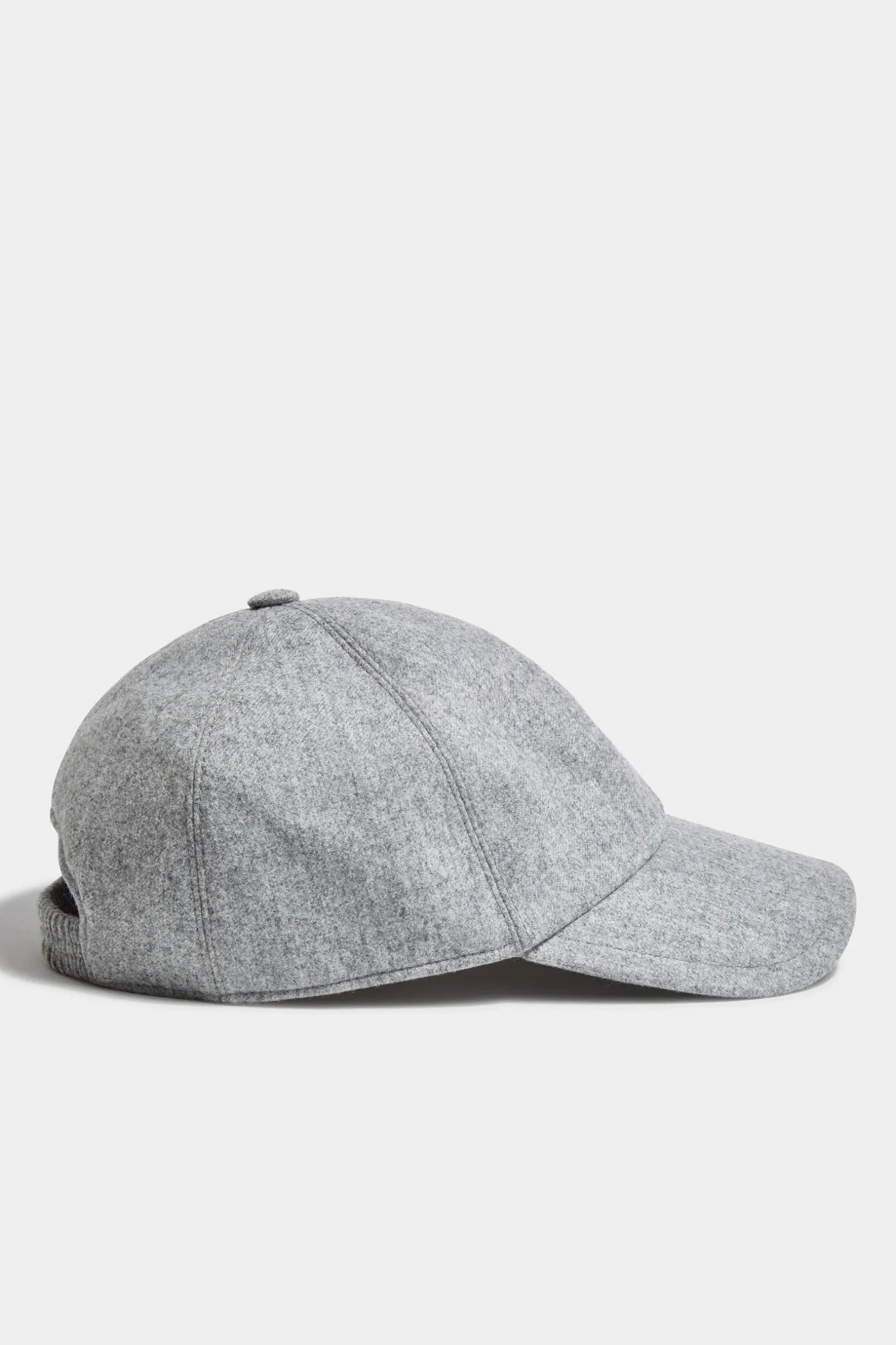 grey_flannel_baseball_cap_4.webp Grey flannel baseball cap - Made in Italy