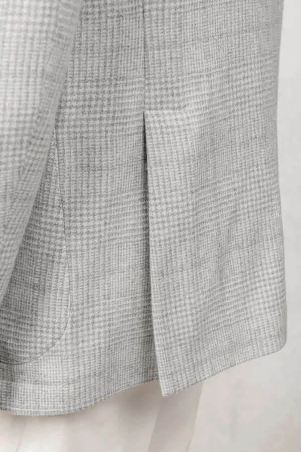 Grey Prince of Wales jacket - Made in Italy