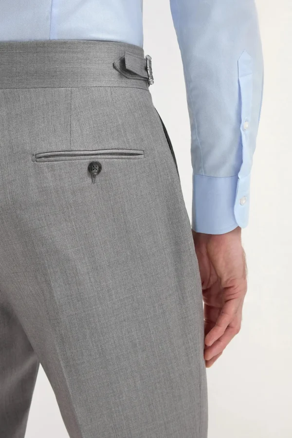 Grey Soragna trousers - Made in Italy