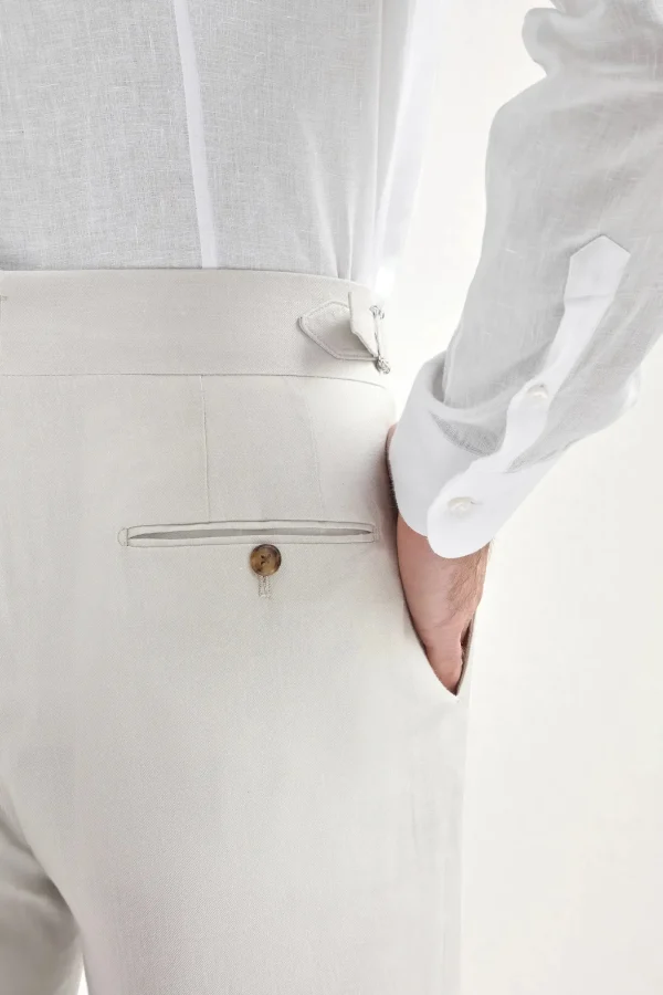 Ice stretch Soragna trousers - Made in Italy