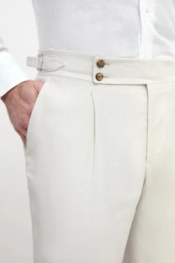 Ice stretch Soragna trousers - Made in Italy