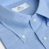 Light blue bamboo button-down shirt "Sartoriale collection" - Made In Italy