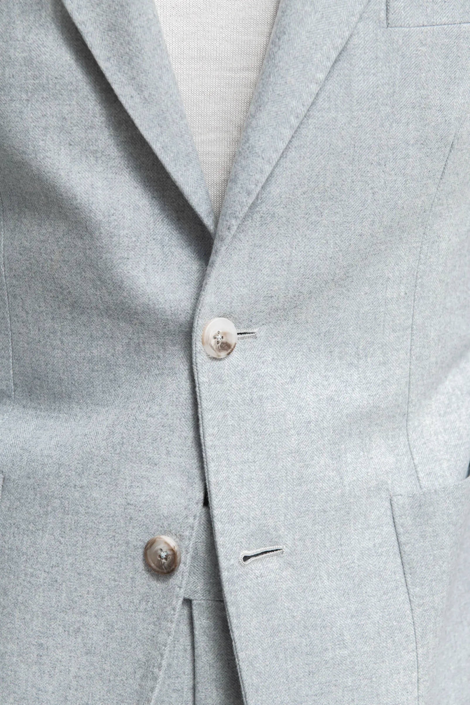 light_blue_herringbone_wo_5.webp Light blue herringbone wool and cashmere suit – Made in Italy