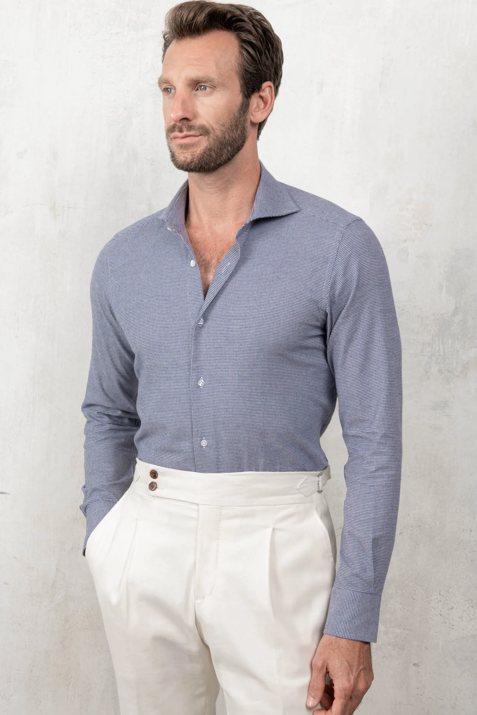 light_blue_houndstooth_sh_0.webp Light blue houndstooth shirt - Made In Italy