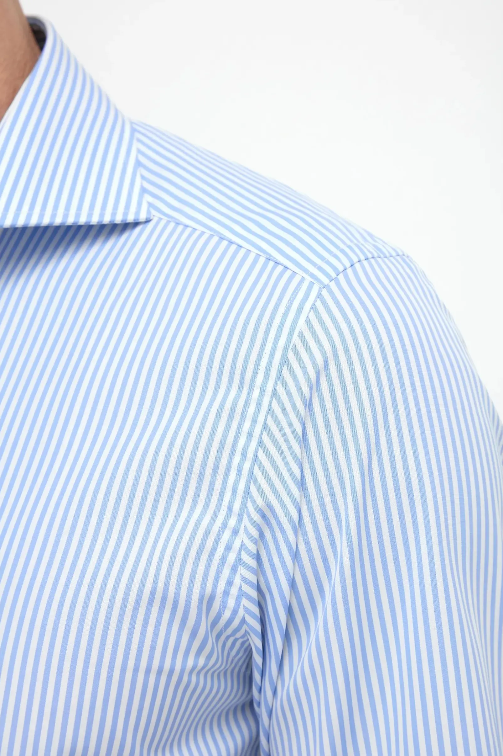light_blue_striped_shirt__1.webp Light Blue Striped Shirt - Made in Italy