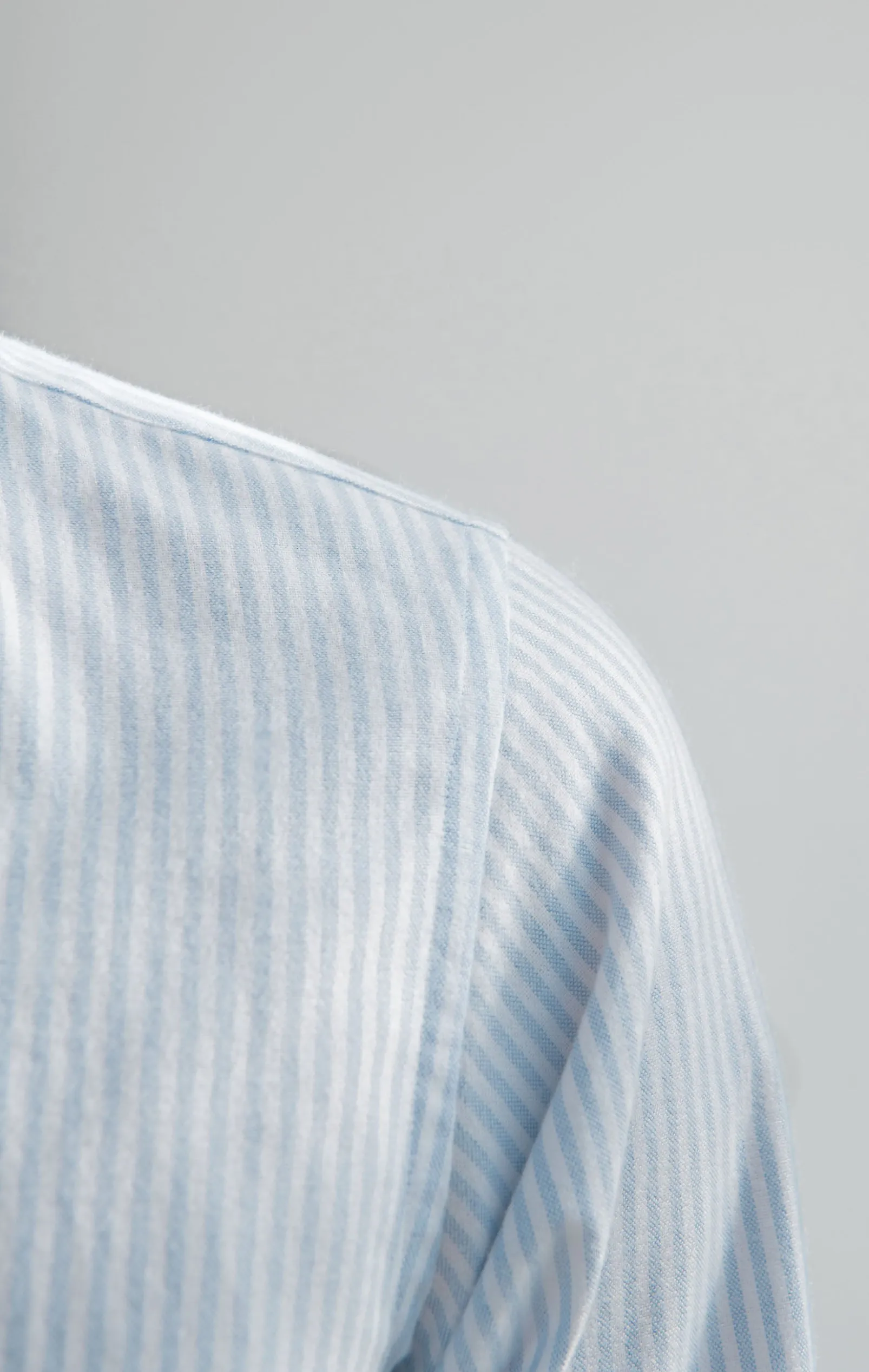 light_blue_striped_soft_o_2.webp Light blue striped soft oxford button down shirt - Made In Italy